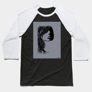 Human face Baseball T-Shirt